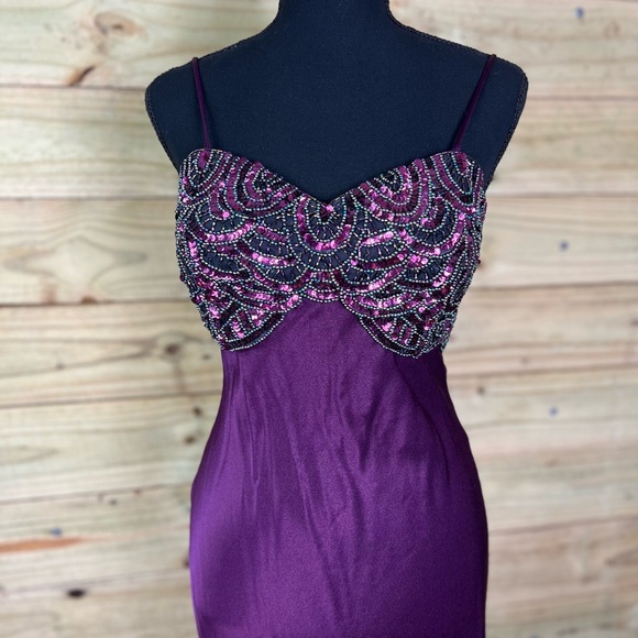 Vintage 1990s dress practical magic style whimsy goth - Picture 6 of 8